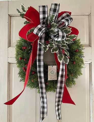 SILK Christmas Wreath