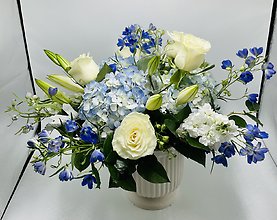 Simply Blue and White