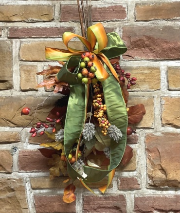 Fall Silk Door Piece