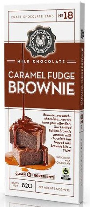 Caramel Fudge Brownie Bar