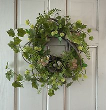 Silk Spring Wreath