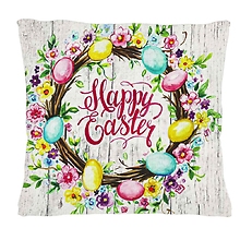 Easter Floral Reversible Pillow