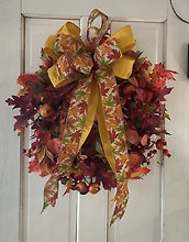 Fall Silk Wreath