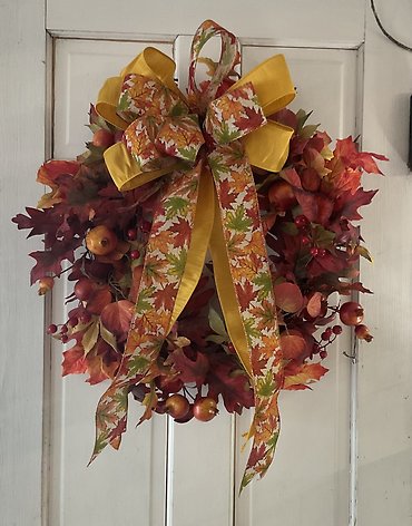 Fall Silk Wreath