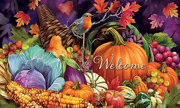 Cornucopia Floor Mat