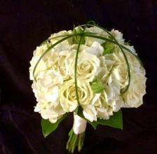 White Mixed Clutch Bouquet