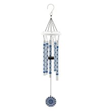 Blue and White Garden Chime