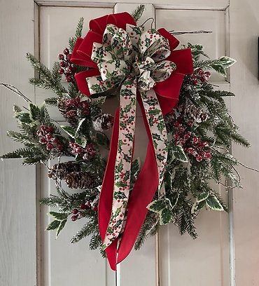 SILK Christmas Wreath