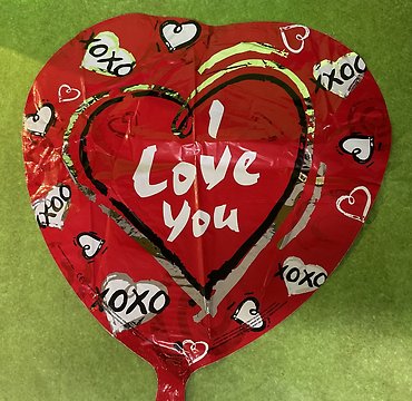 I Love You Mylar