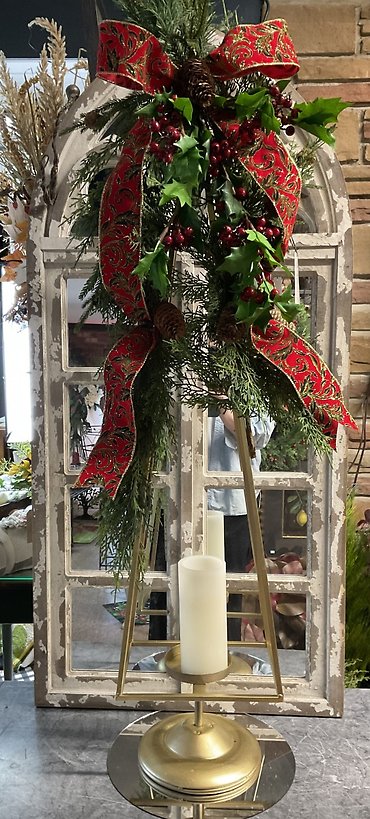 Christmas Tree Candler Holder