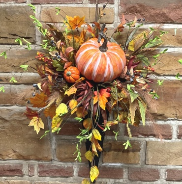 Fall Silk Door Piece