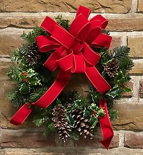 Cemetery Memorial Wreath