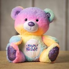 Rainbow Sherbert Birthday Bear