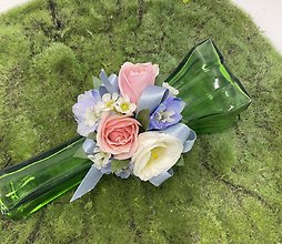 Spring Mixed Bloom Wrist Corsage