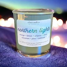Northern Lights Candle