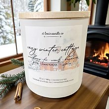 Cozy Winter Cottage Candle