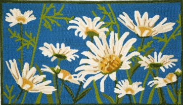 Daisy Hooked Rug