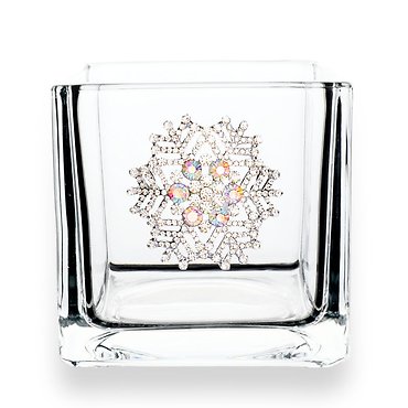 Snowflake Jeweled Cube