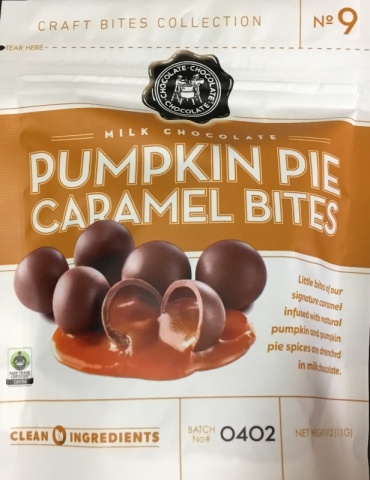 Pumpkin Pie Caramel Bites