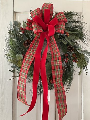 SILK Christmas Wreath
