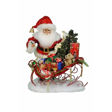 Karen Didion Lighted Christmas Delivery Sleigh