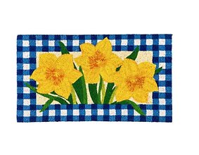 Spring Daffodil Coir Mat