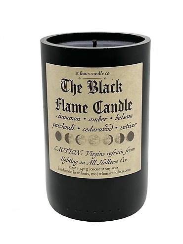 The Black Flame Candle