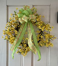 Silk Spring Wreath