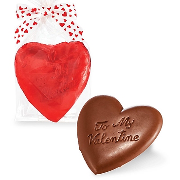 Abdallah Solid Milk Chocolate Heart