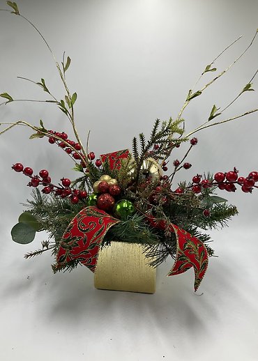SILK Christmas Arrangement