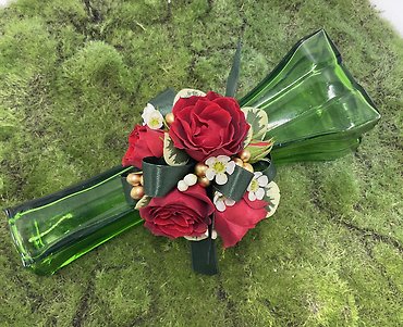Red Rose Wrist Corsage