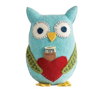 Owl Tooth Fairy Pillow