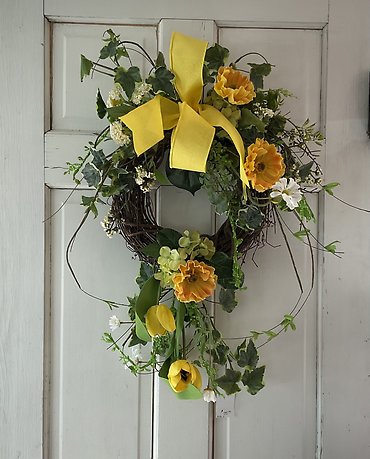 Spring Silk Wreath