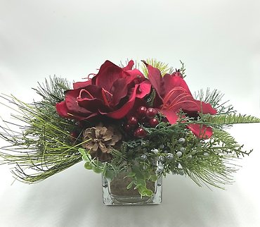 Silk Christmas Arrangement