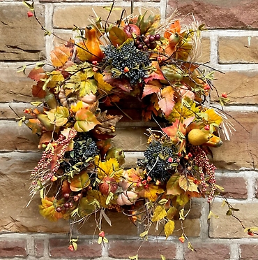 Fall Silk Wreath