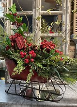 SILK Christmas Arrangement