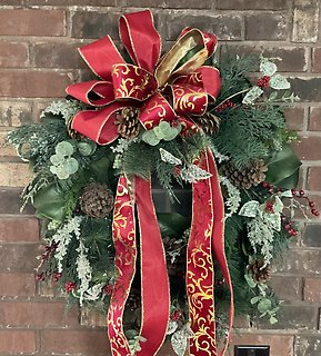 SILK Christmas Wreaths