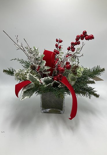 SILK Christmas Arrangement