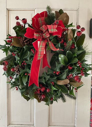 SILK Christmas Wreath