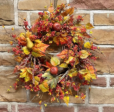 Fall Silk Wreath