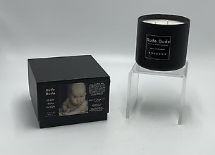 Rude Dude Bourbon Candle