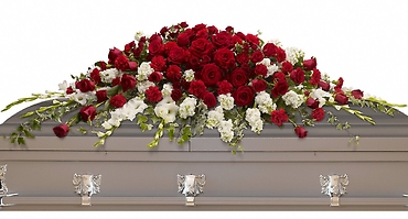 Garden of Grandeur Casket Spray