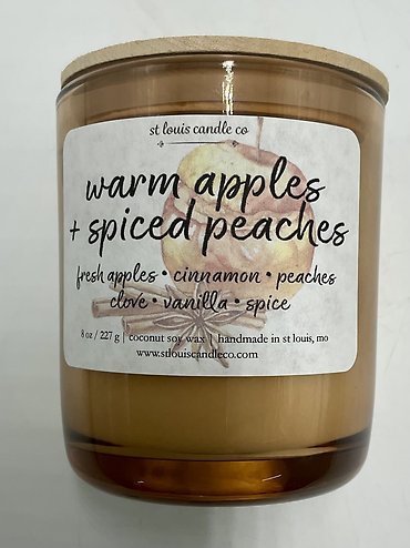 Warm Apples & Spiced Peaches