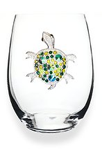 Sea Turtle Stemless Glassware