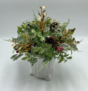 Silk Christmas Arrangement