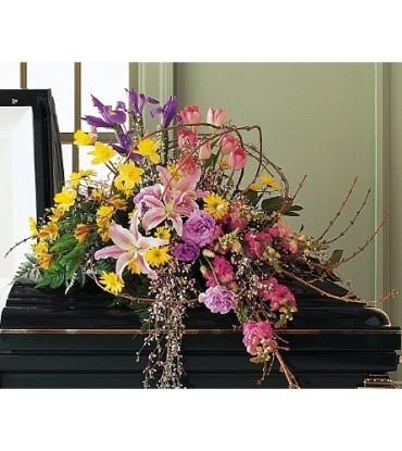 Eternal Spring Casket Spray