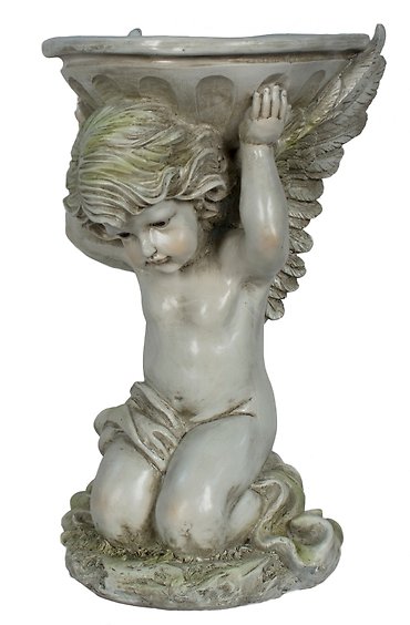 Cherub Holding Planter
