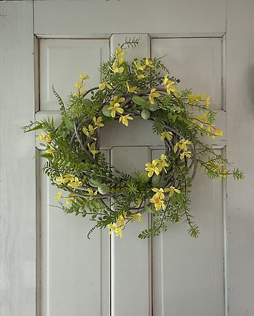 Spring Silk Wreath