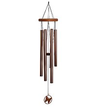 Copper Wind Chime With Butterfly