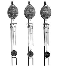 Oval Wind Chime Garden Stake